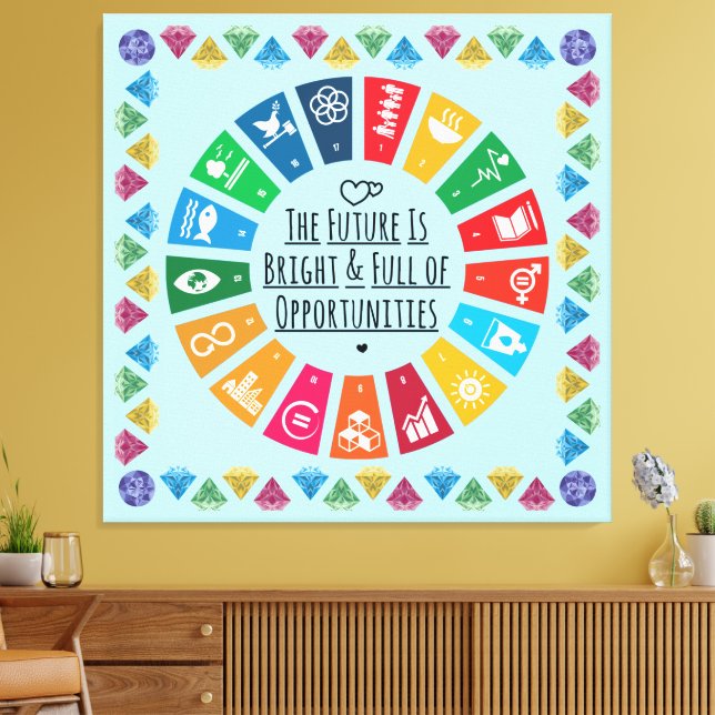 Inspirational Wall Art for Office, Classroom, Dorm (Insitu(LivingRoom))