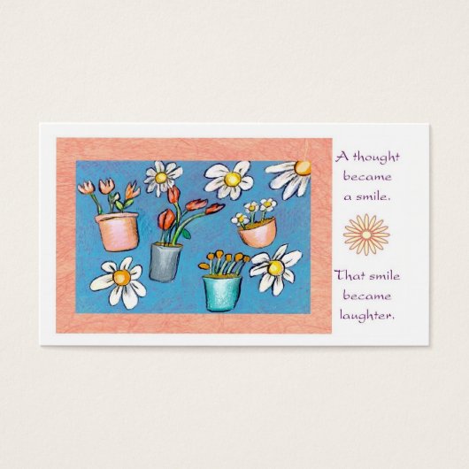 Inspirational Wallet Size Card (Front)