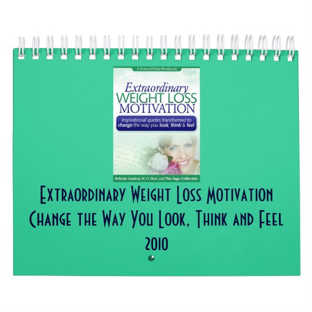 Inspirational Weight Loss Calendar (Cover)
