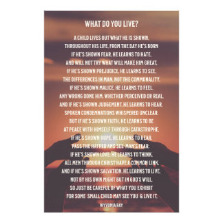 Inspirational What Do you Live /Photo Enlargement Photo Print