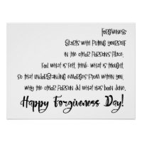 Inspirational Wisdom Happy Forgiveness Day