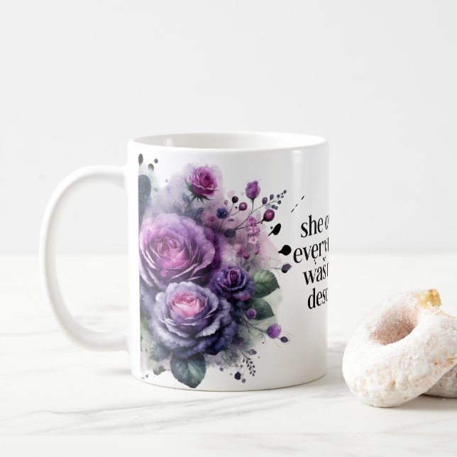Inspirational Women's Mug (With Donut)