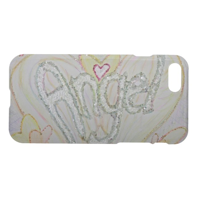 Inspirational Word Angel Art iPhone 7 Art Case (Back Horizontal)