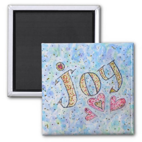 Inspirational Word Joy Magnet