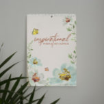 Inspirational words artist Flowers Watercolor Art  Calendar<br><div class="desc">Brighten every month with uplifting quotes and original watercolor florals in this beautifully designed Inspirational Words & Art Calendar by artist Lorena Depante. Featuring twelve unique monthly spreads filled with motivational messages and delicate nature-inspired artwork, this vertical wall calendar brings encouragement and charm to your space year-round. Ideal for home,...</div>