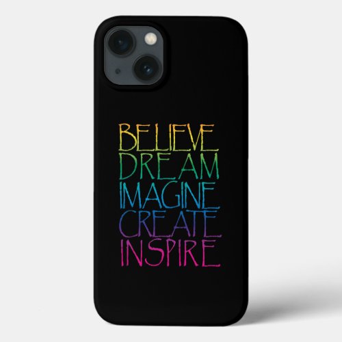 Inspirational Words iPhone 13 Case