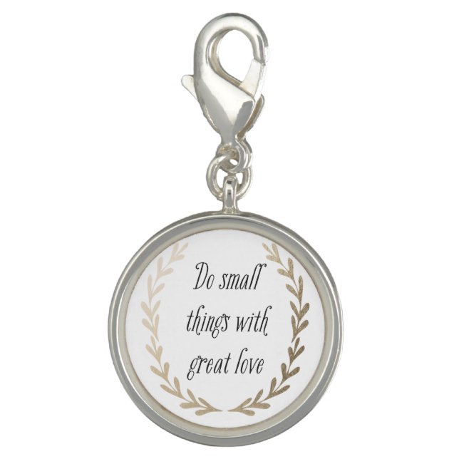 Inspirational Words Charm (Front)