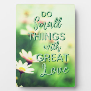Inspirational words for Christian decor or gift Plaque