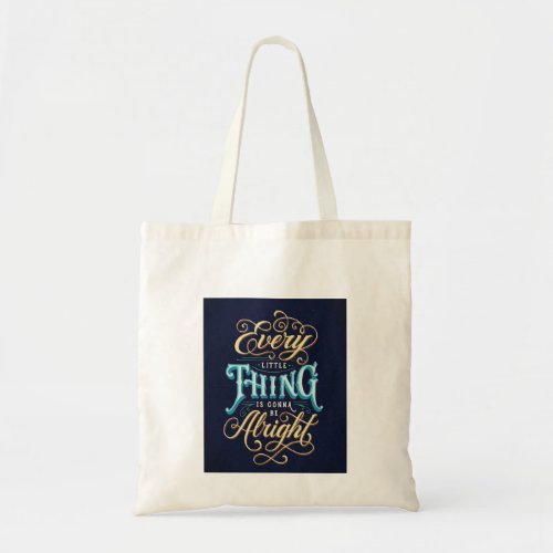  inspirational words pattern Tote Bag