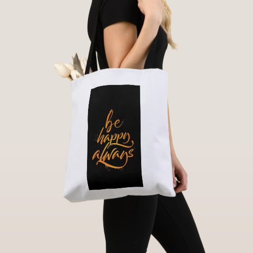 inspirational words pattern Tote Bag