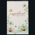 Inspirational Words Watercolor Art: Lorena Depante Calendar<br><div class="desc">Brighten every month with uplifting quotes and original watercolor florals in this beautifully designed Inspirational Words & Art Calendar by artist Lorena Depante. Featuring twelve unique monthly spreads filled with motivational messages and delicate nature-inspired artwork, this vertical wall calendar brings encouragement and charm to your space year-round. Ideal for home,...</div>