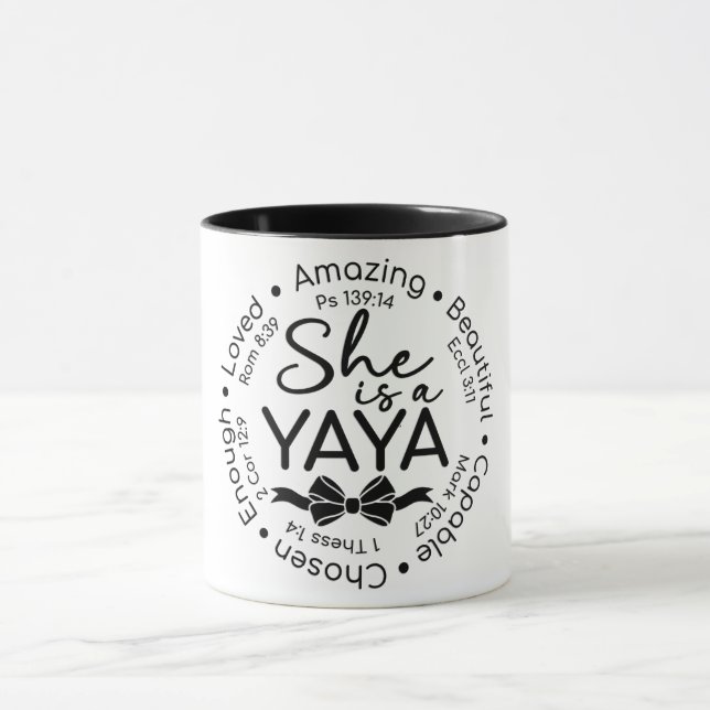 Inspirational Yaya Mug (Center)
