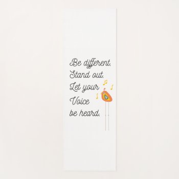 Inspirational Yoga Mat by OS_Designs at Zazzle