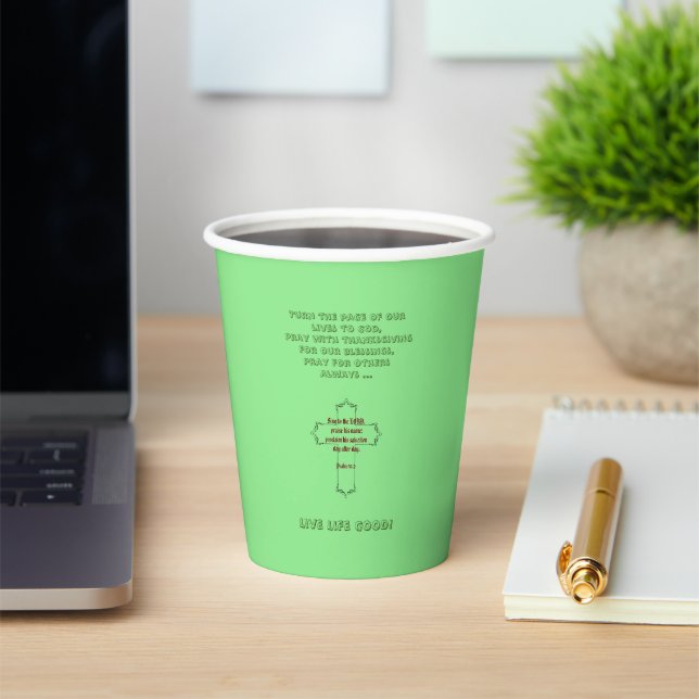 Inspirations Spiritual  Paper Cups (Insitu)