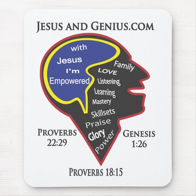 Inspire and empower mouse pad (Front)