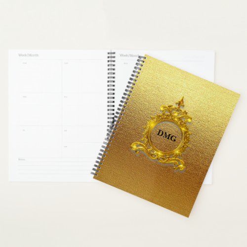 Inspire brilliance with our Gold Professional  Planner
