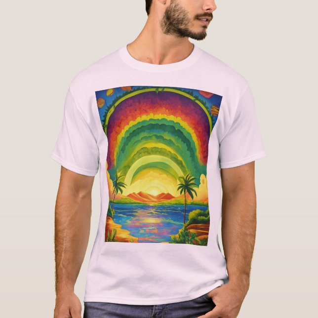 Inspire by the nature world's beauty T-Shirt (Front)