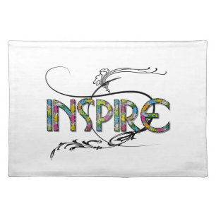 "Inspire" Cloth Placemat