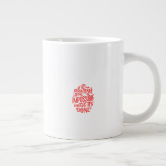 Inspire Daily Coffee Moments Giant Coffee Mug