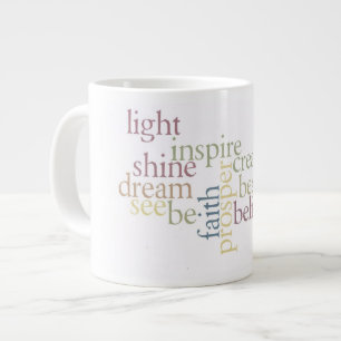 Inspire Faith Giant Coffee Mug