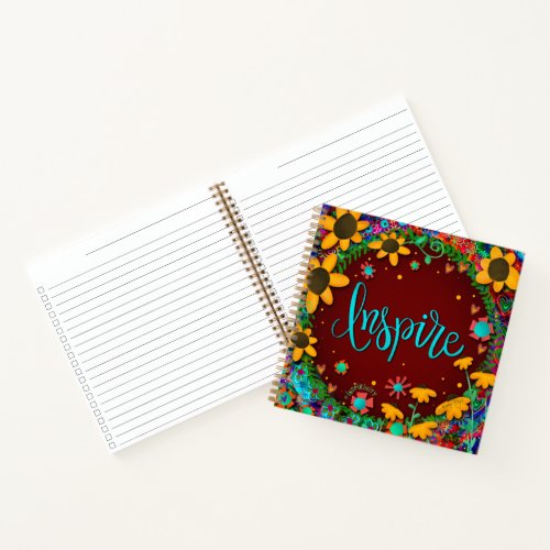 Inspire Fun Inspirivity One Word Spiral Notebook