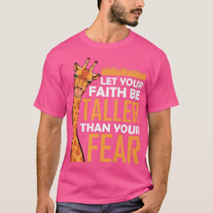 Inspire Giraffe Motivation Animal Lover Humor Quot T-Shirt
