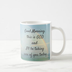 Inspire Good Morning, this is God Thermal Tumbler Coffee Mug