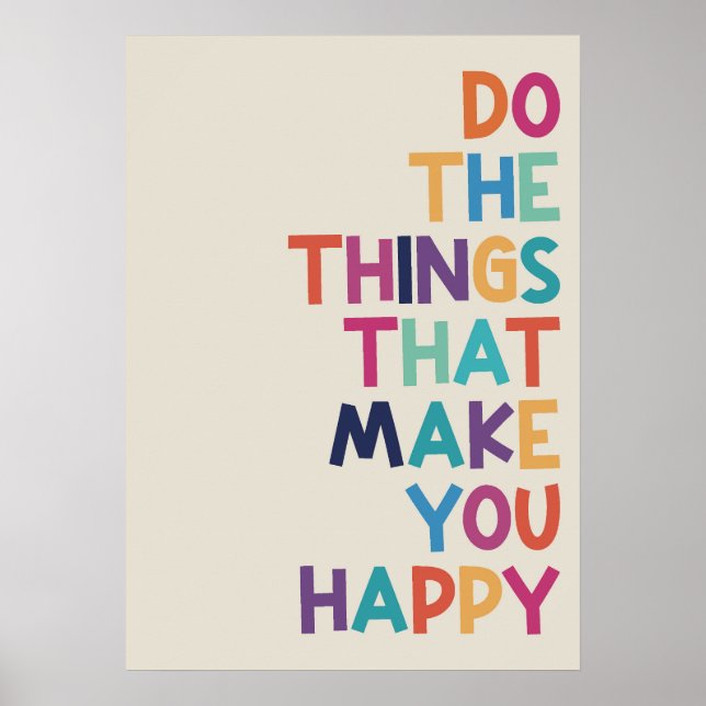 Inspire Happiness Daily Poster (Front)