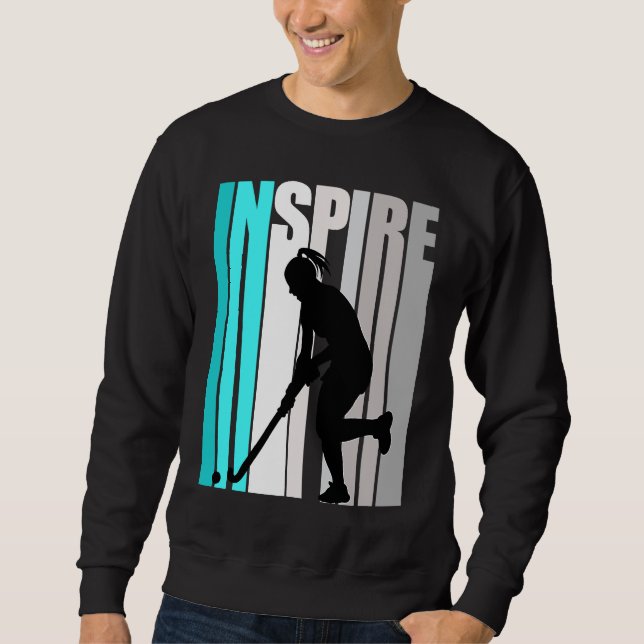 Inspire Hockey Girl Season Instructor Field Hockey Sweatshirt (Front)