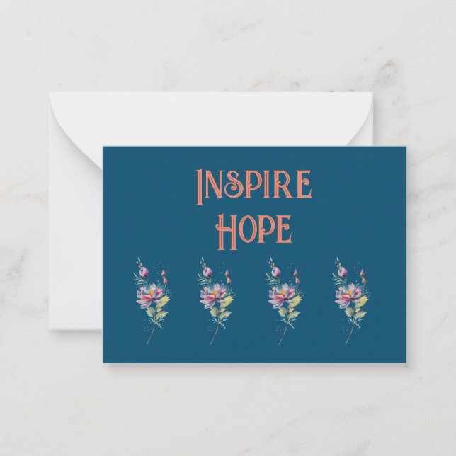 Inspire Hope: Note Card (Front)