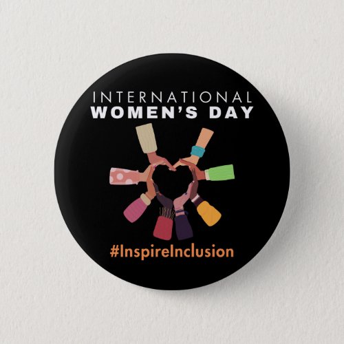 Inspire Inclusion International Womens Day 2024 Button