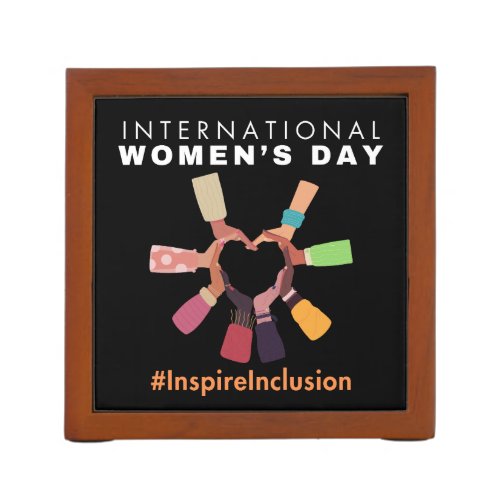 Inspire Inclusion International Womens Day 2024  Desk Organizer