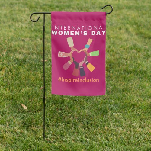Inspire Inclusion International Womens Day 2024 Garden Flag