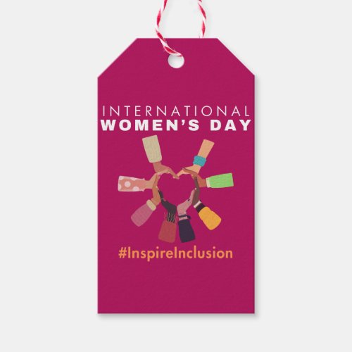 Inspire Inclusion International Womens Day 2024  Gift Tags
