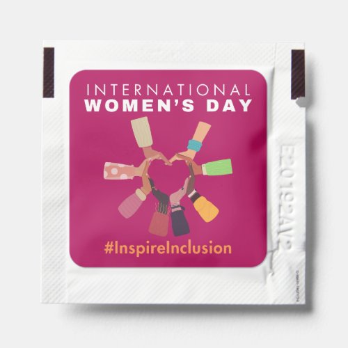 Inspire Inclusion International Womens Day 2024  Hand Sanitizer Packet
