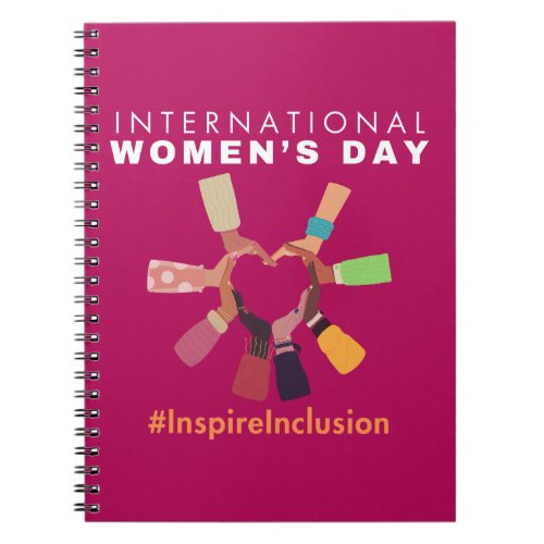 Inspire Inclusion International Womens Day 2024 Notebook