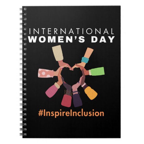 Inspire Inclusion International Womens Day 2024 Notebook