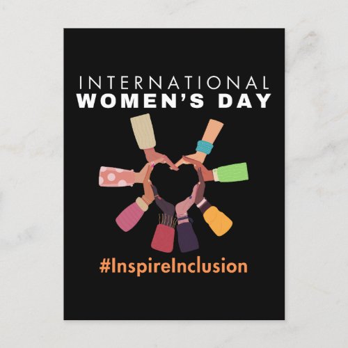 Inspire Inclusion International Womens Day 2024 Postcard