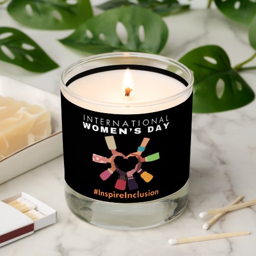 Inspire Inclusion International Womens Day 2024  Scented Candle