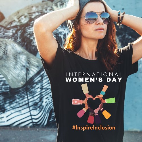 Inspire Inclusion International Womens Day 2024  T_Shirt