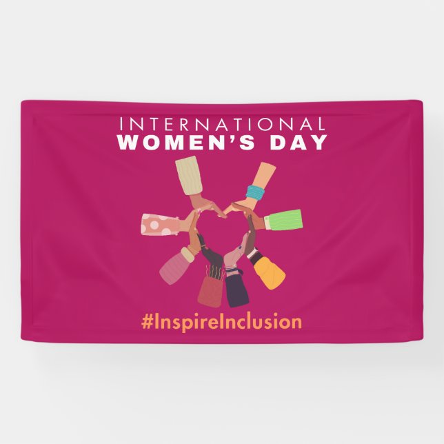 Inspire Inclusion International Women's Day Banner (Horizontal)