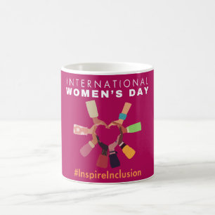 Inspire Inclusion International Women's Day Coffee Mug