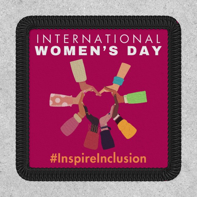 Inspire Inclusion International Women's Day Patch (Front)
