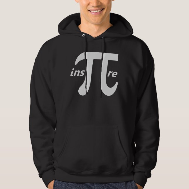 Inspire Inspirational Pi Symbol Hoodie (Front)