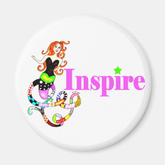 Inspire Mermaid "Girly" Magnet