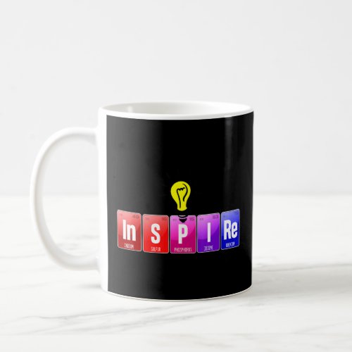 Inspire Motivational Chemistry Periodic Table Elem Coffee Mug