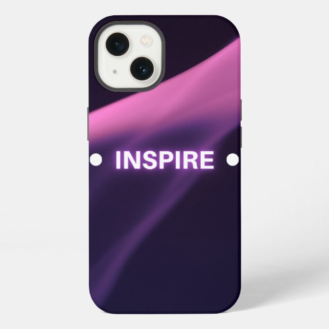 inspire motivational phone case. iPhone case (Back)