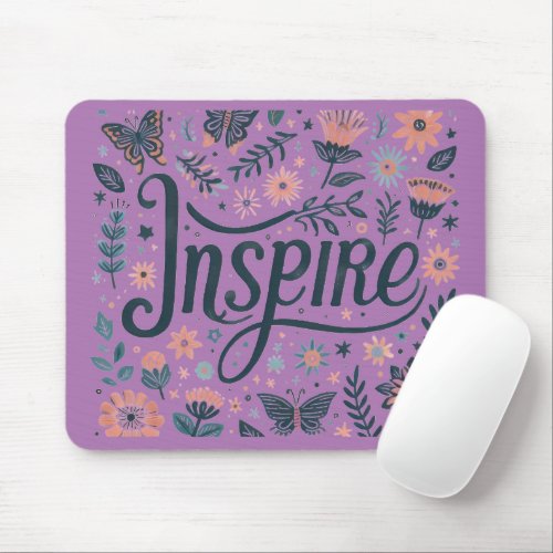 Inspire mouse pad