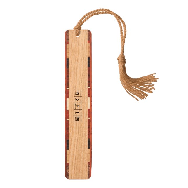 InSPIRe Periodic Table Elements Word Chemistry Bookmark (Front)