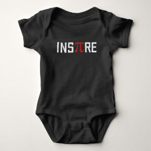 InsPire Pi day   Happy Pi day Math Baby Bodysuit